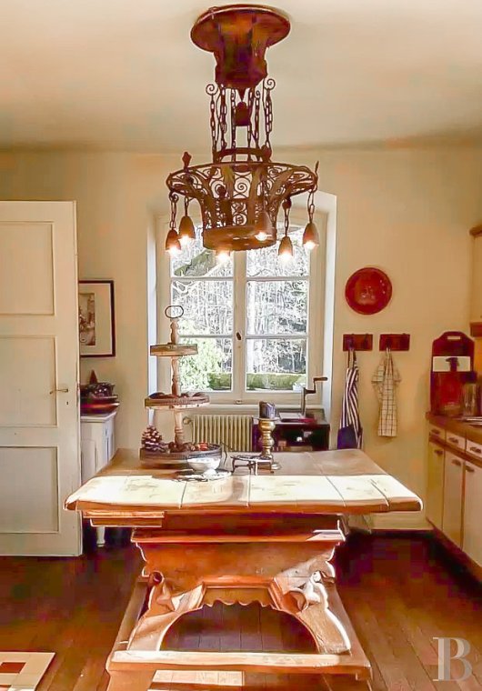 Dans les Vosges du Nord,  un ancien pavillon de chasse du 19e siècle transformé en confortable maison alsacienne traditionnelle - photo  n°9